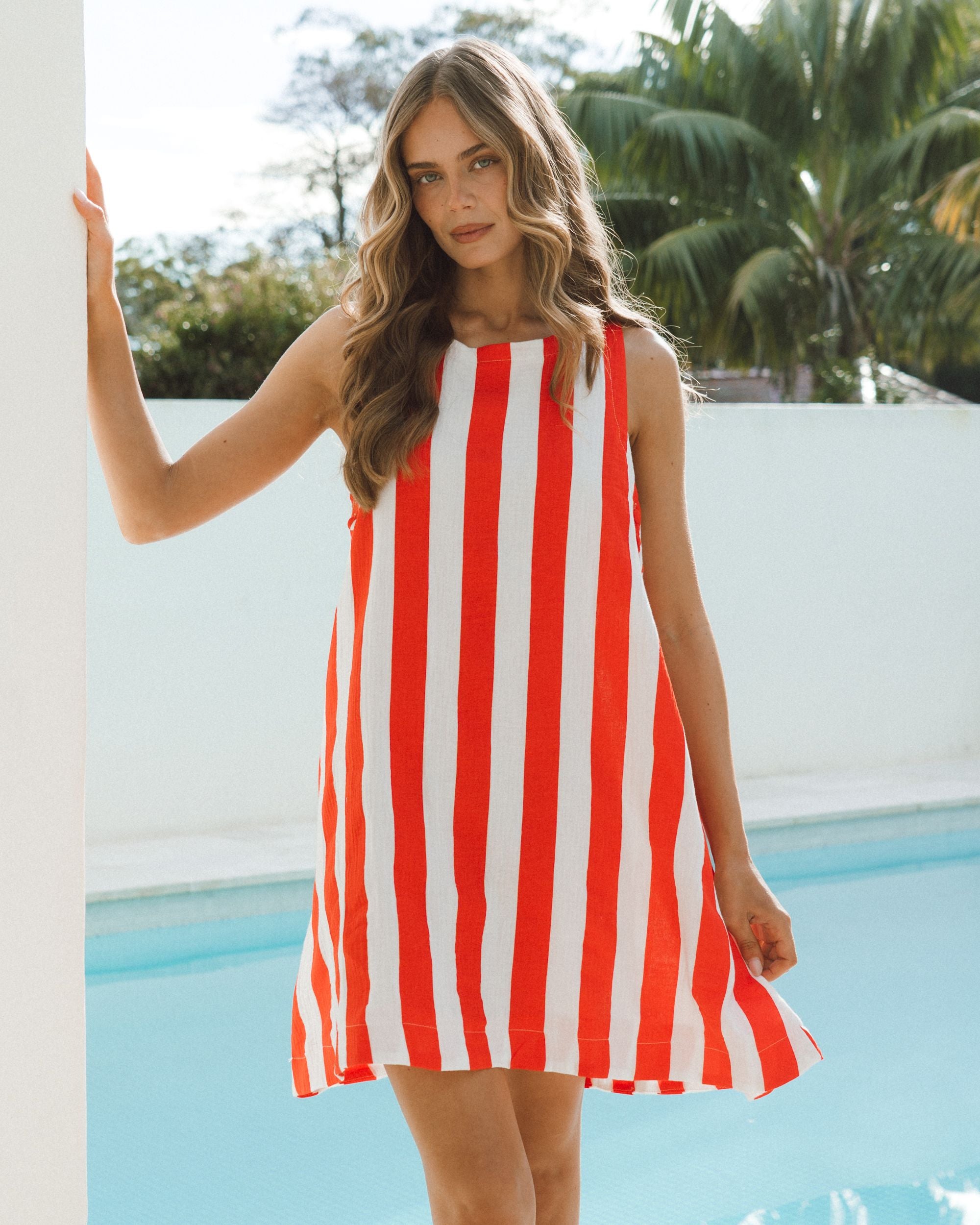 EBBY & I / SEASIDE SWING DRESS / VV12308