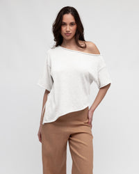 WHITE CLOSET / ASHY BOUNCE TOP / WHITE / TF10964