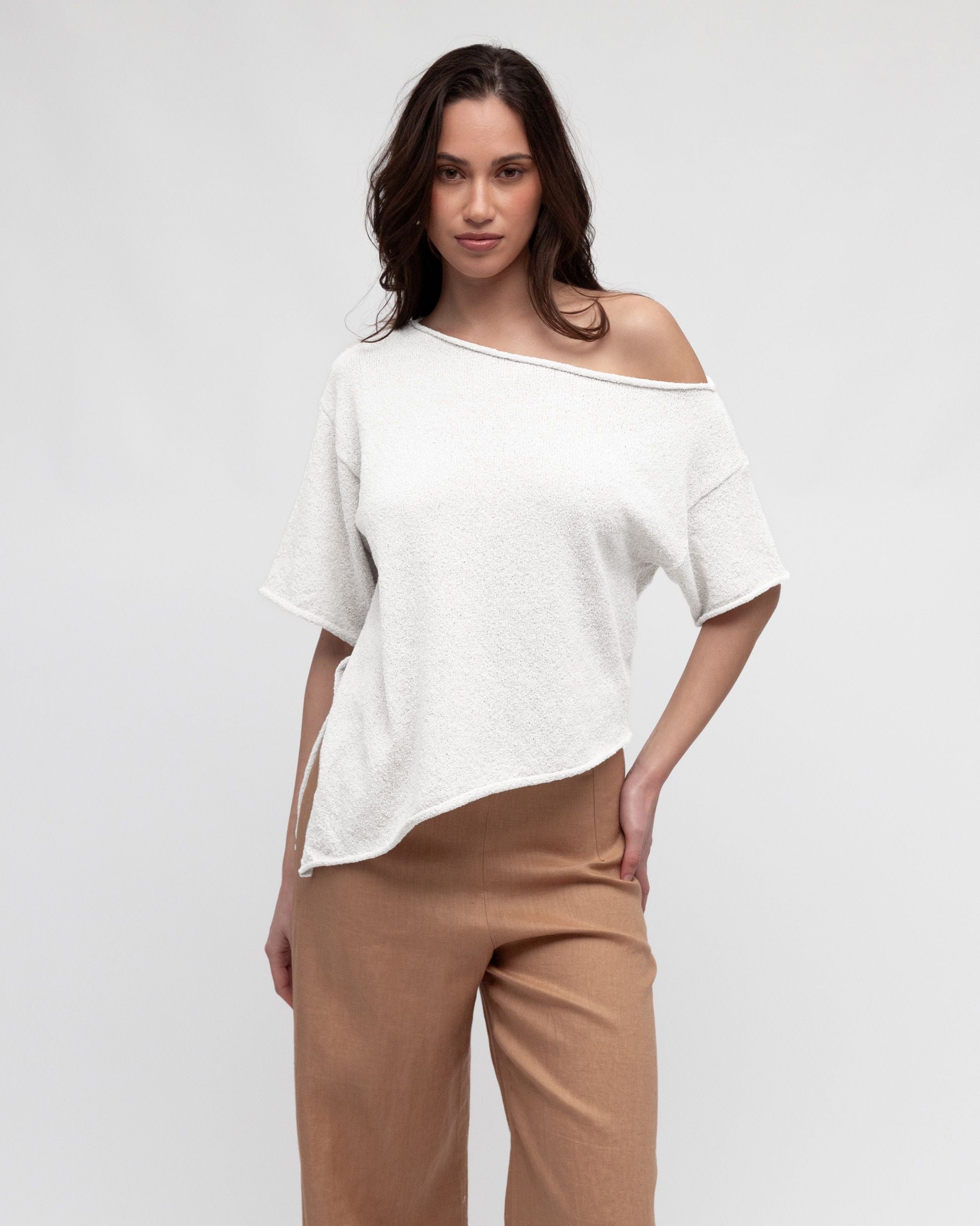 WHITE CLOSET / ASHY BOUNCE TOP / WHITE / TF10964