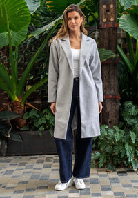BOHO AUSTRALIA / KATIE TRENCH COAT / C23535152 / GREY