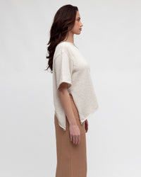 WHITE CLOSET / ASHY BOUNCE TOP / OATMEAL / TF10964
