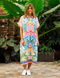 BOHO AUSTRALIA / AARAV MIDI DRESS / C26192491