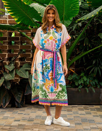 BOHO AUSTRALIA / AARAV MIDI DRESS / C26192491