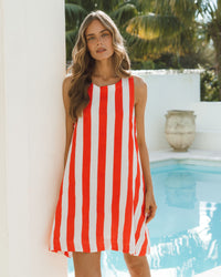 EBBY & I / SEASIDE SWING DRESS / VV12308