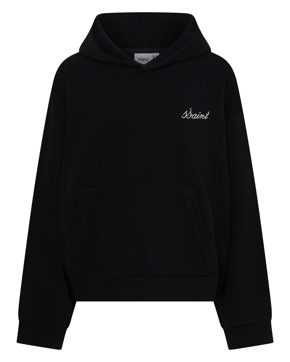 SSAINT / KIDS LOGO BLACK HOODIE / AGE 10-12