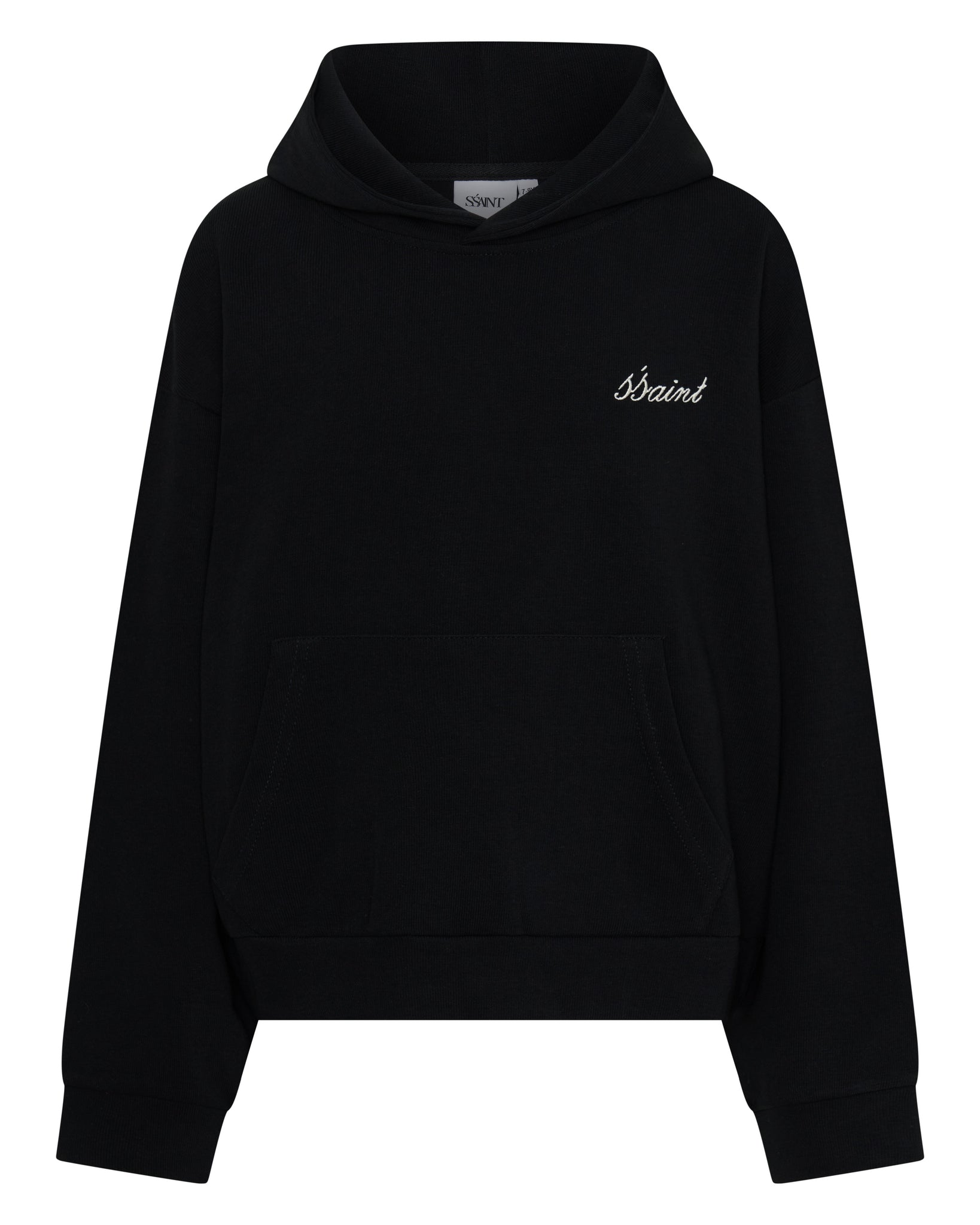 SSAINT / KIDS LOGO BLACK HOODIE / AGE 10-12