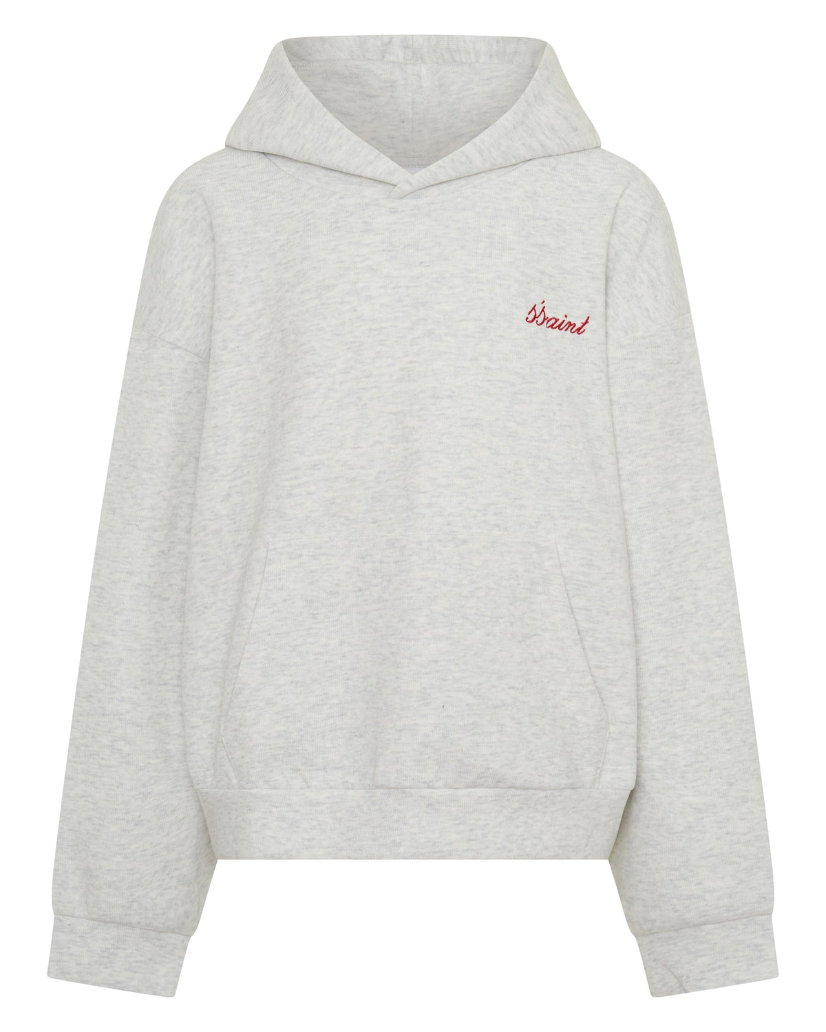SSAINT / KIDS LOGO GREY HOODIE / SIZE 10-12