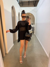 BY FRANKIE / BALLON TOP / BLACK / 593-1