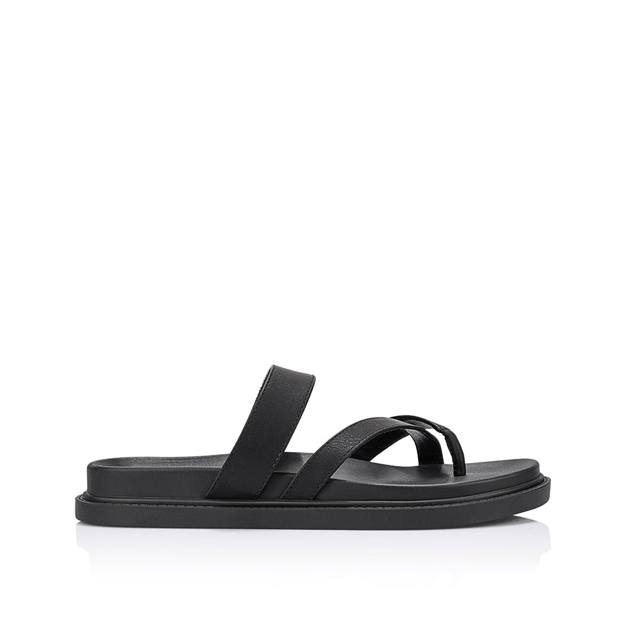 VERALI / BINKY FOOTBED SLIDE BLACK