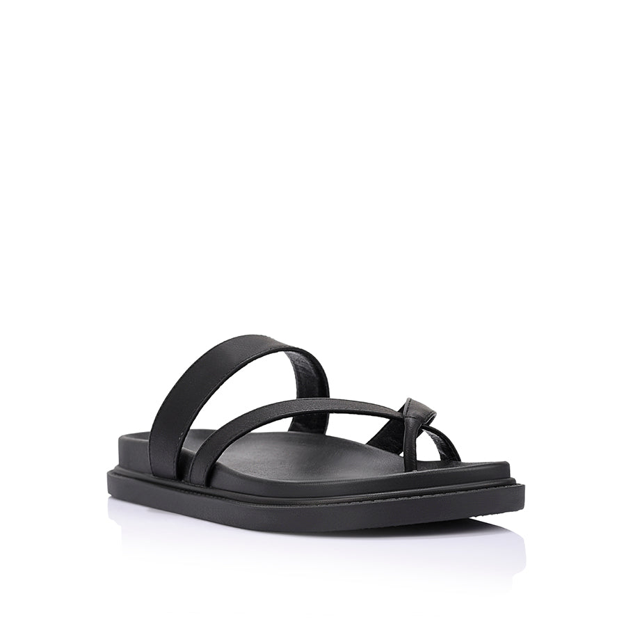 VERALI / BINKY FOOTBED SLIDE BLACK