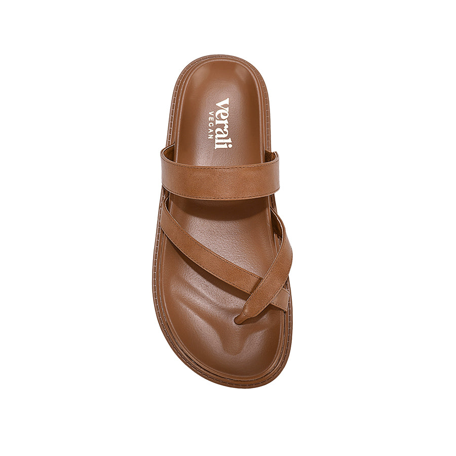 VERALI / BINKY FOOTBED SLIDE TAN