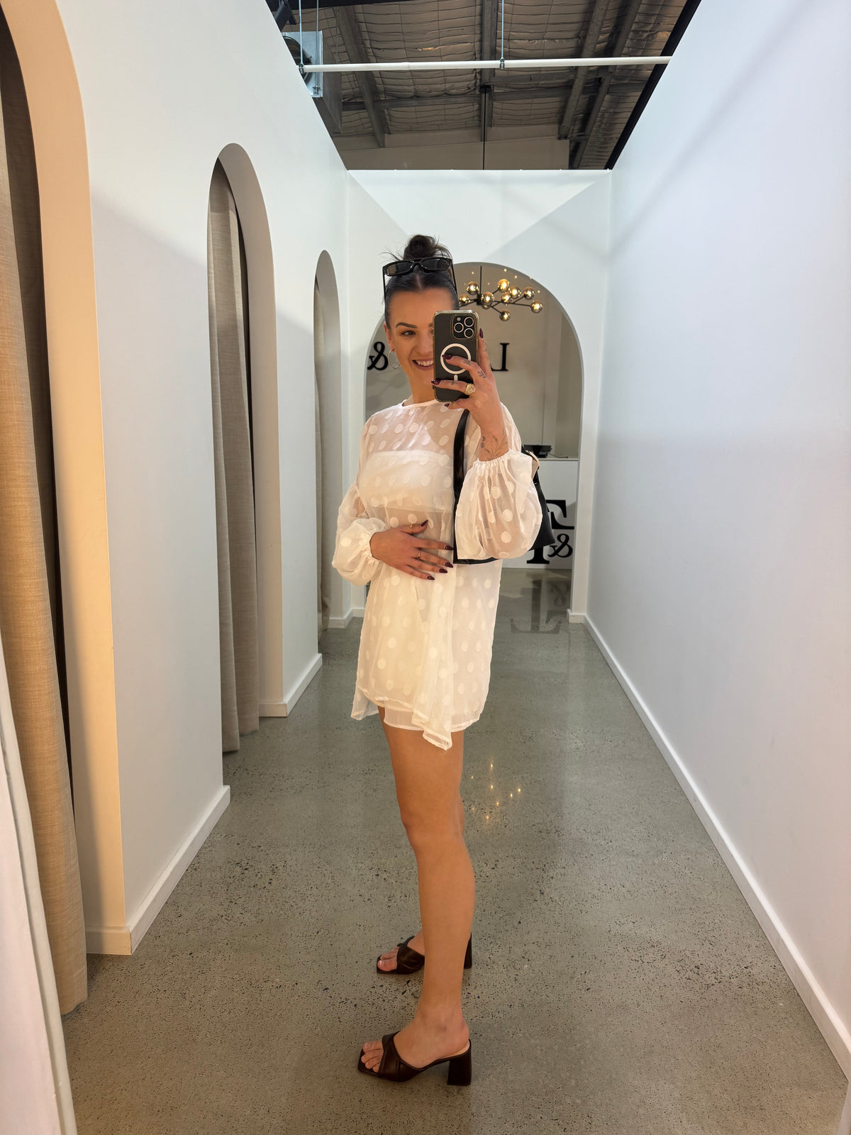 BY FRANKIE / BALLON TOP / WHITE / 593-2