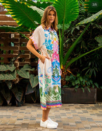 BOHO AUSTRALIA / AARAV MIDI DRESS / C26192491