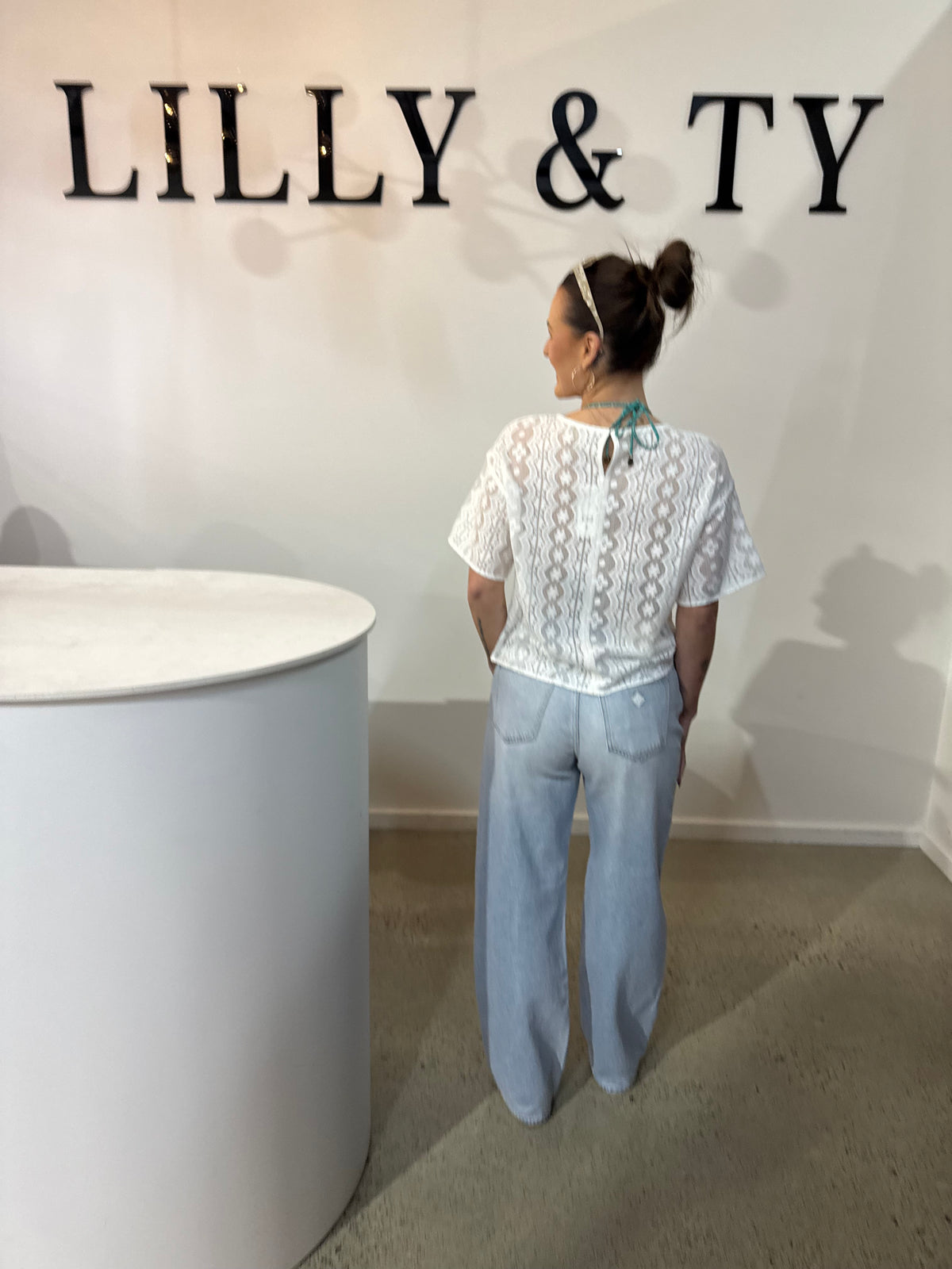 ABRAND / 95 BAGGY LILY RCY DENIM JEANS / A63j43