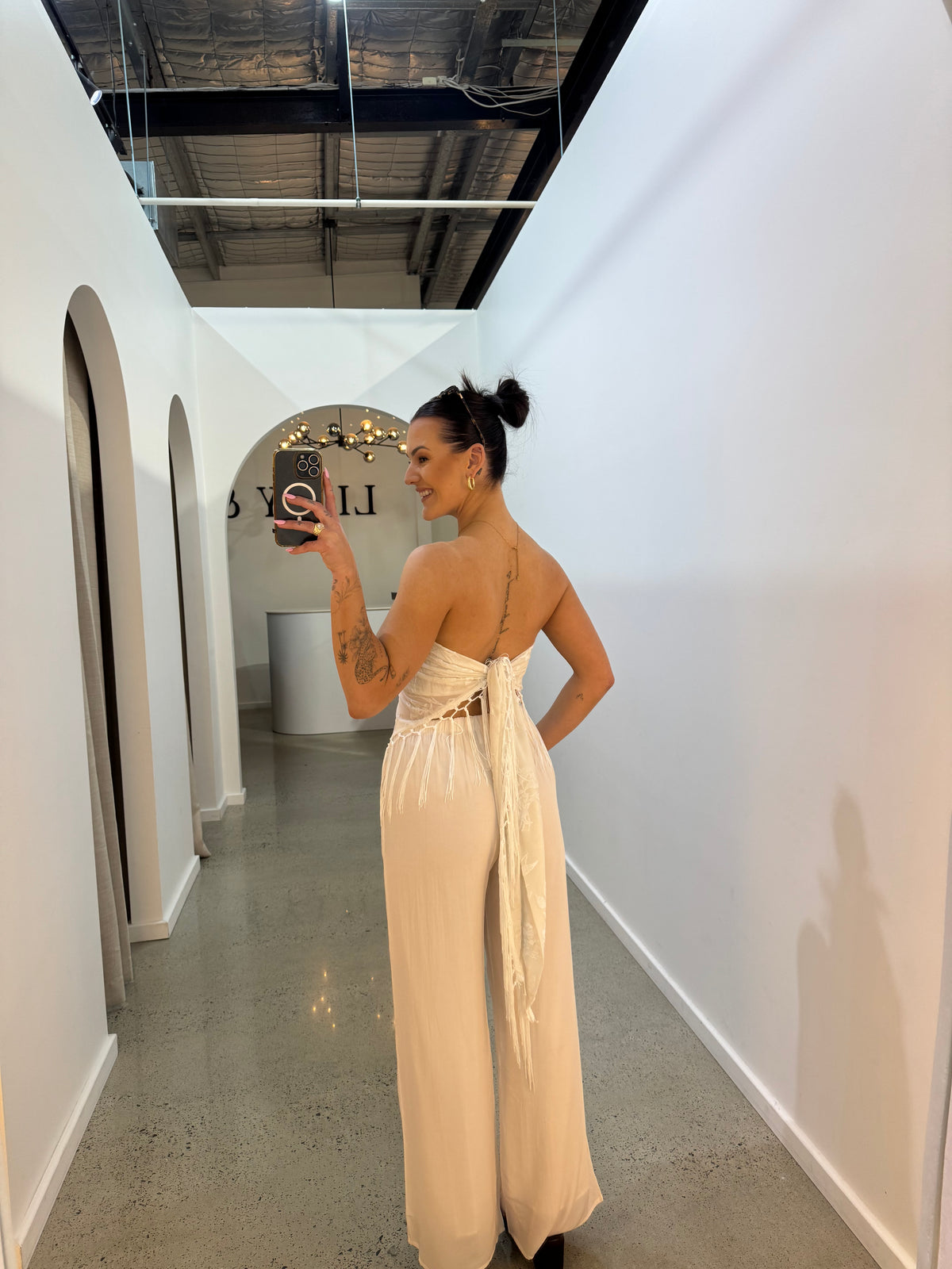 BY FRANKIE / WHITE PANTS / 1169-2