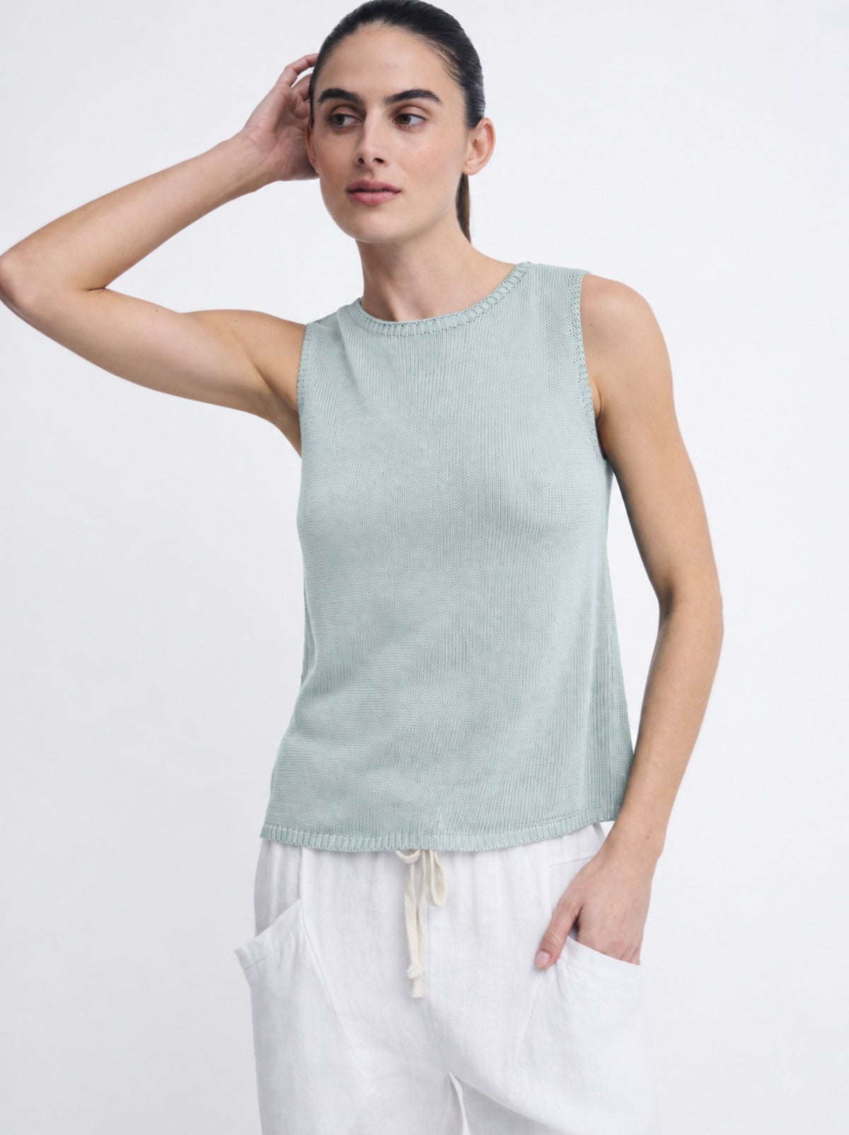LITTLE LIES / SPRING TANK / AQUA / K23062605