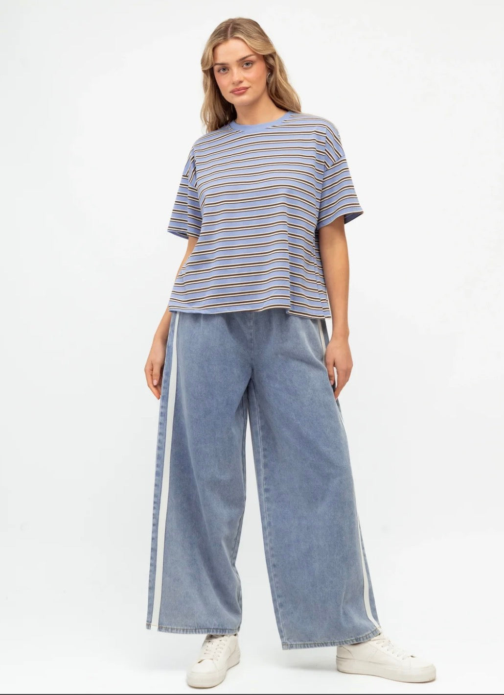 PAPER HEART / DELILA STRIPE TEE / PH14375