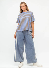 PAPER HEART / DELILA STRIPE TEE / PH14375