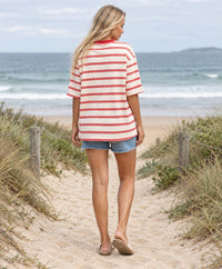 PAPER HEART / MIMI RED STRIPE TEE / PH12298