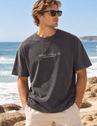 SILENT THEORY / PERRY TEE / WASHED BLACK / 4088117