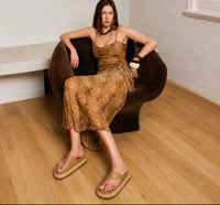 VERALI / THOR PLATFORM THONG / BISCUIT