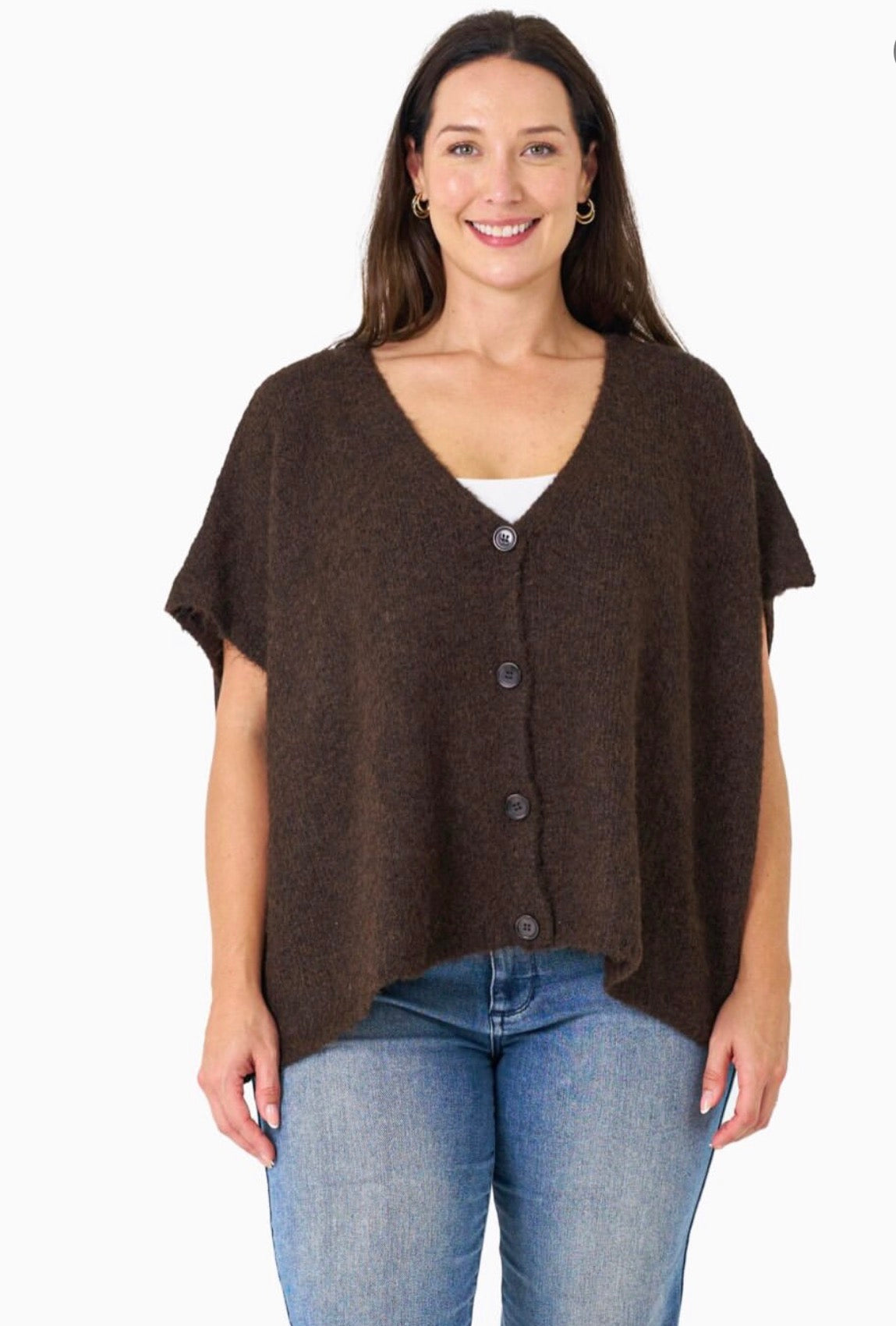 BOHO AUSTRALIA / BARNETT CARDIGAN / CHOCOLATE / BK25004005