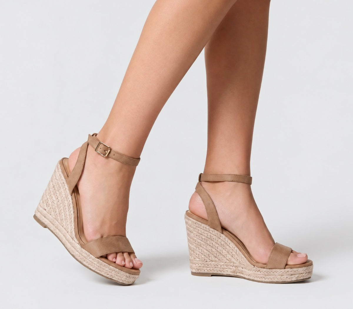 VERAL / AMAYA WEDGE SHOE / BISCUIT