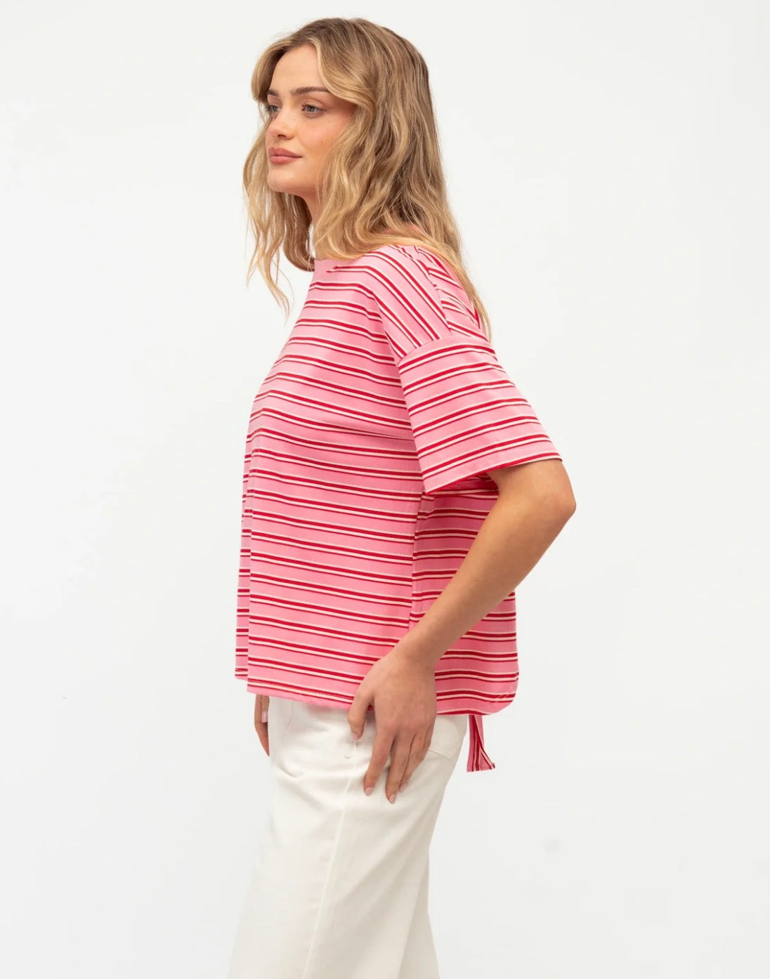 PAPER HEART / DELILA STRIPE TEE / PH14375