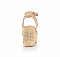 VERALI / CALLIPO WEDGE / BEIGE - RAFFIA