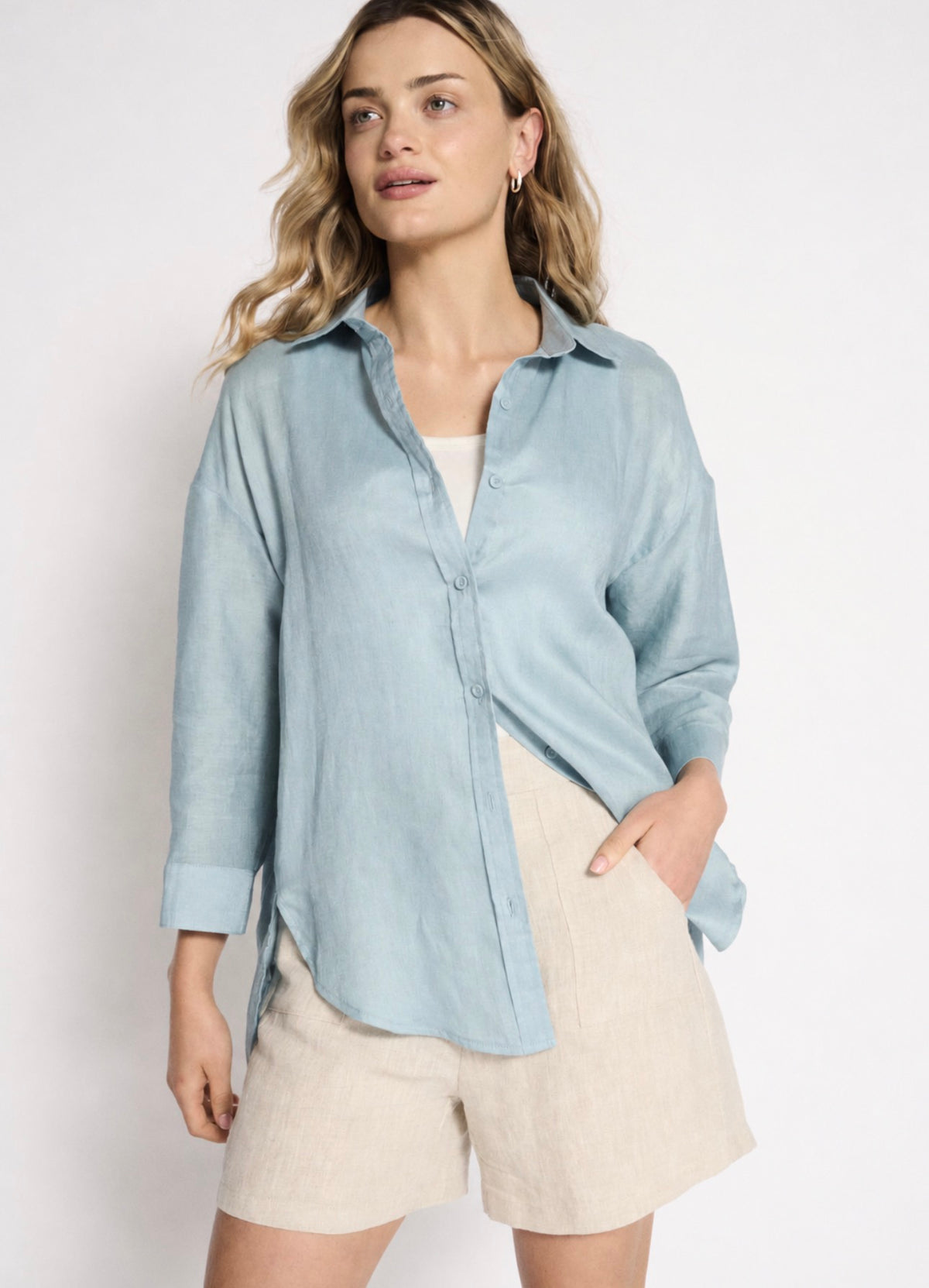 LITTLE LIES / BOYFRIEND SHIRT / R19121611