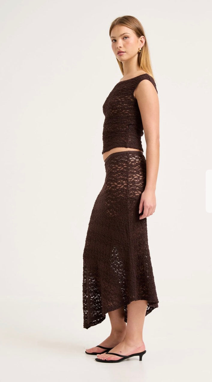 ROLLAS / ROSALIE LACE SKIRT / R63K11