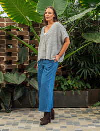 BOHO AUSTRALIA / BARNETT CARDIGAN / GREY / BK25004005