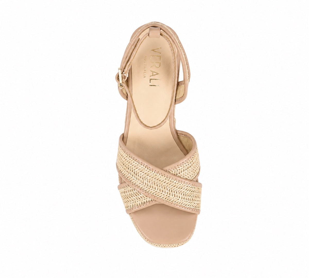 VERALI / CALLIPO WEDGE / BEIGE - RAFFIA