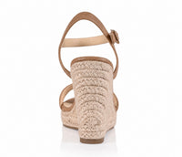 VERAL / AMAYA WEDGE SHOE / BISCUIT