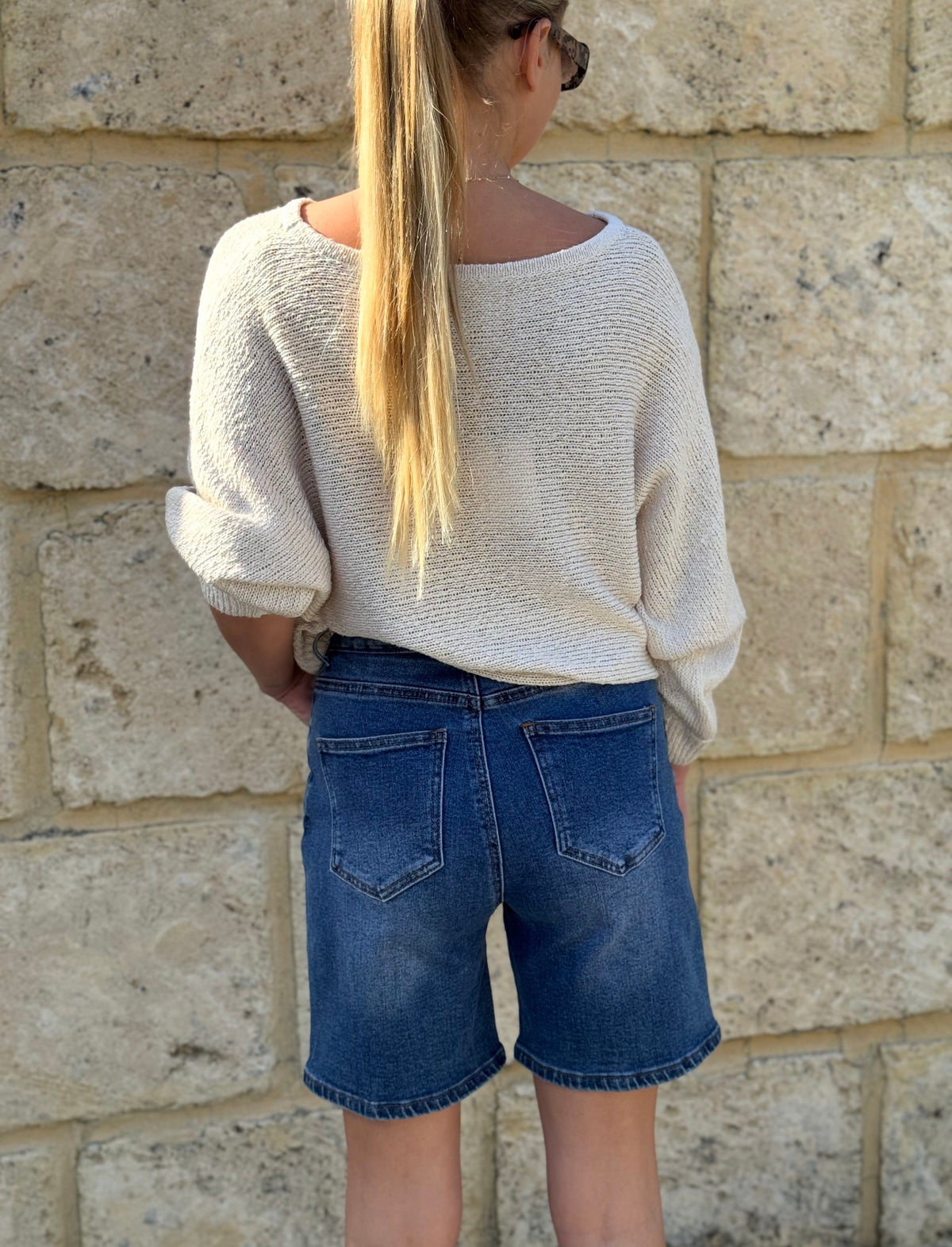 COUNTRY DENIM / A TAKE ABOVE SHORT / CGJ1741S-D.BLUE