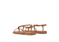 SIREN / MEAGAN LEATHER SLIDE / TAN