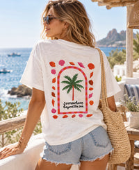 JOOP & GYPSY / COASTAL PALM TREE TEE / 11367