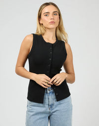 SILENT THEORY / BUTTON UP TANK / 60X5436