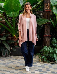 BOHO AUSTRALIA / ARLENE CARDIGAN / PINK / BK26509473