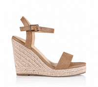 VERAL / AMAYA WEDGE SHOE / BISCUIT