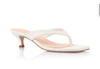 VERALI / MARTHA HEEL / CHALK WHITE