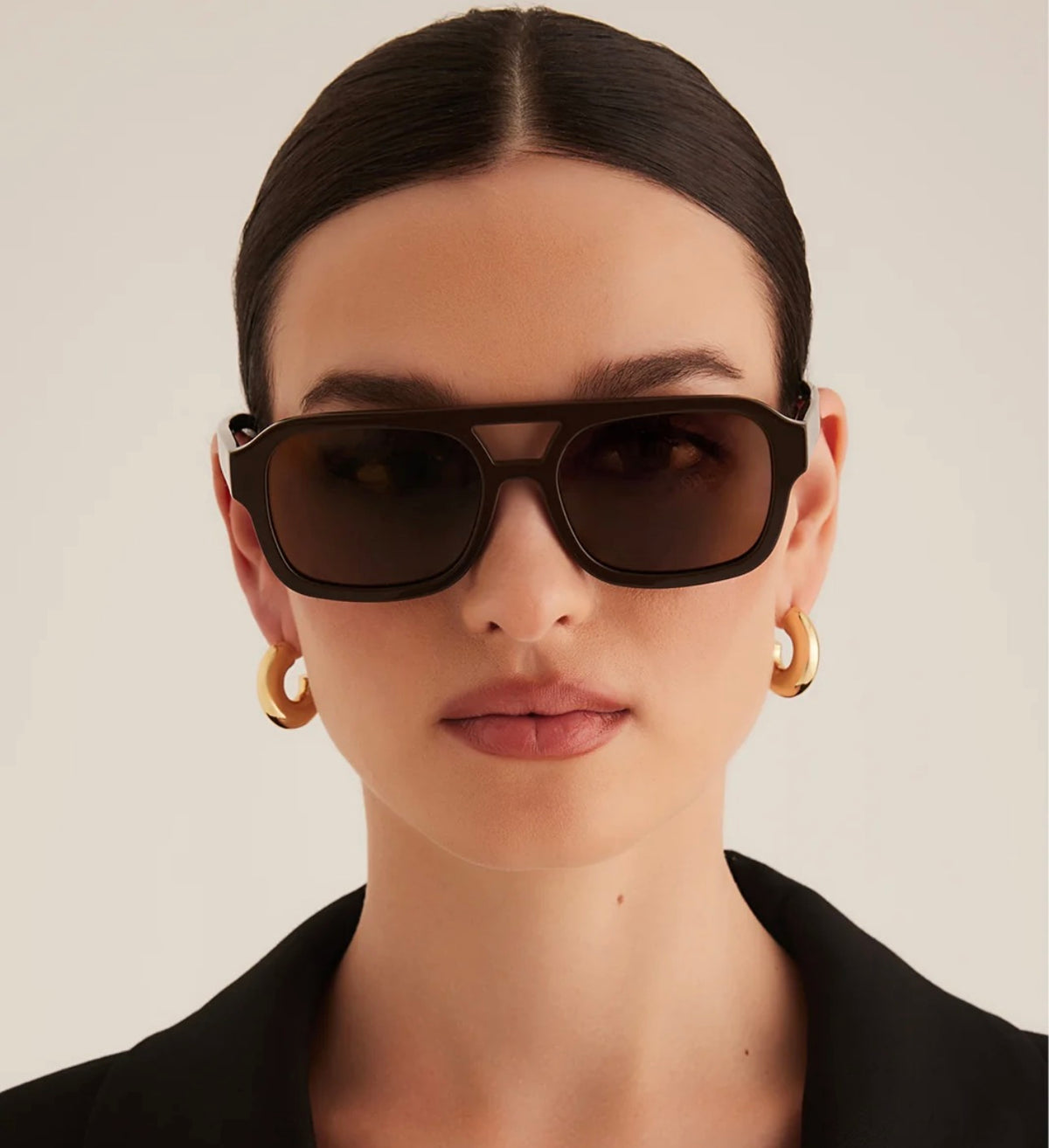 BANBE / DEL RAY SUNGLASSES / CHOCOLATE