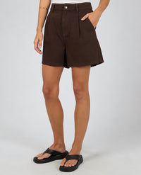 ALL ABOUT EVE / STEVIE DENIM SHORT / BROWN / 64DO348.BRWN