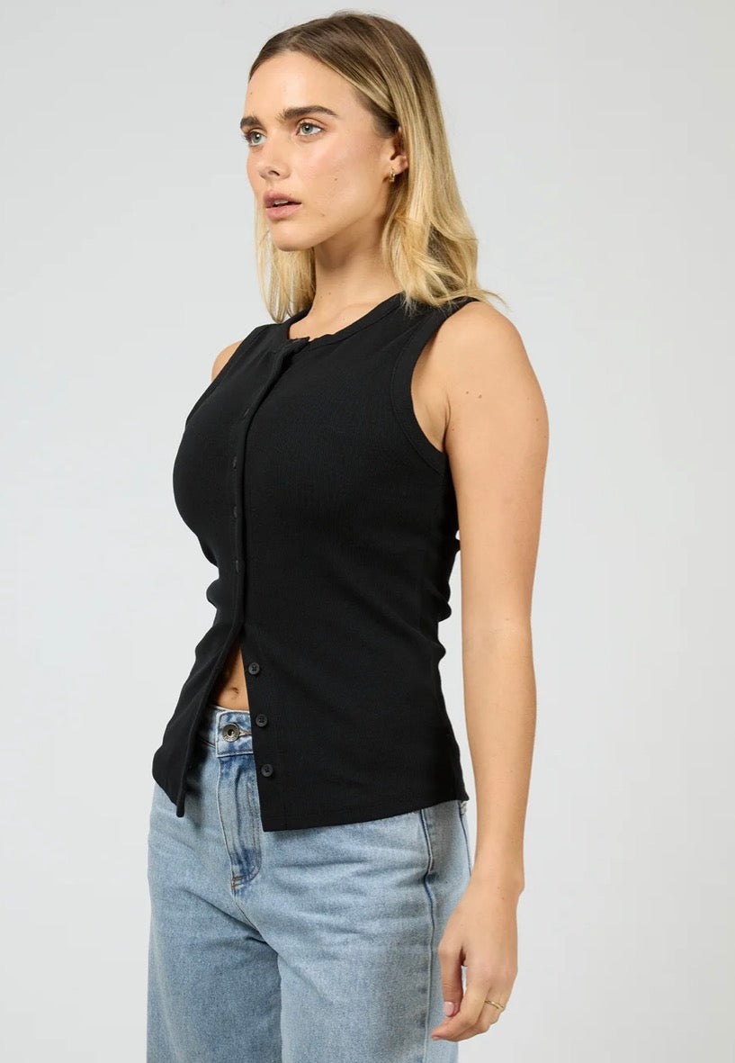 SILENT THEORY / BUTTON UP TANK / 60X5436