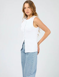 SILENT THEORY / BUTTON UP TANK / 60X5436
