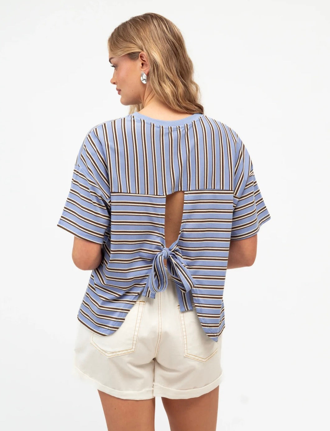 PAPER HEART / DELILA STRIPE TEE / PH14375