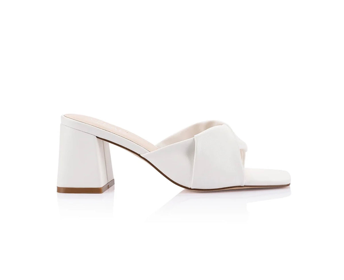 VERALI / STELLA HEEL / CHALK WHITE