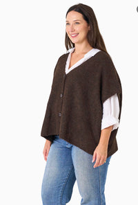 BOHO AUSTRALIA / BARNETT CARDIGAN / CHOCOLATE / BK25004005