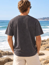 SILENT THEORY / PERRY TEE / WASHED BLACK / 4088117