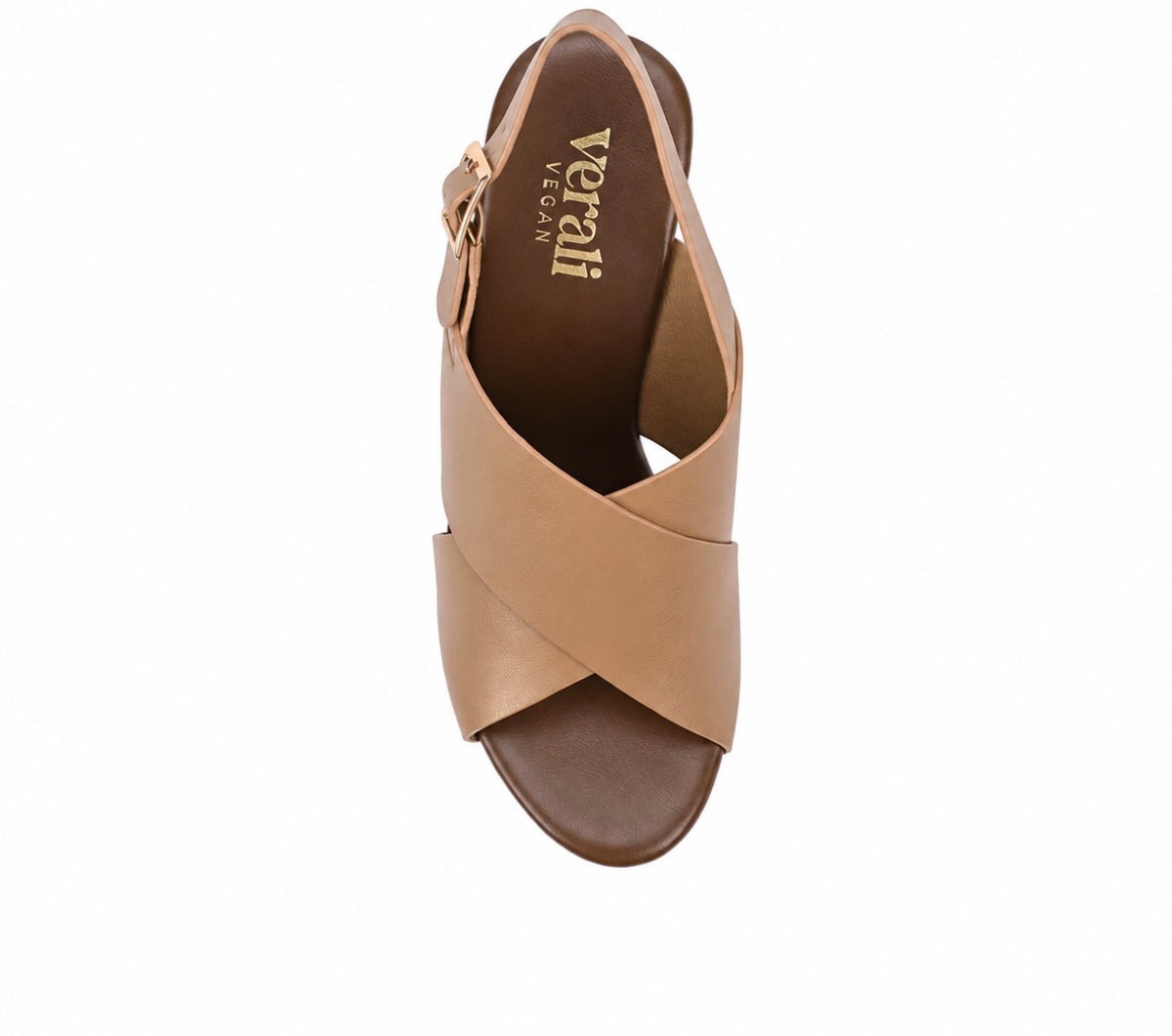 VERALI / JUNE PLATFORM / DARK CARAMEL TAN